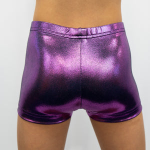 Light Purple Sparkle Shorts