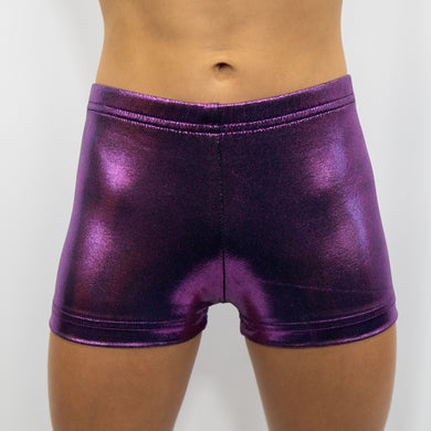 Light Purple Sparkle Shorts